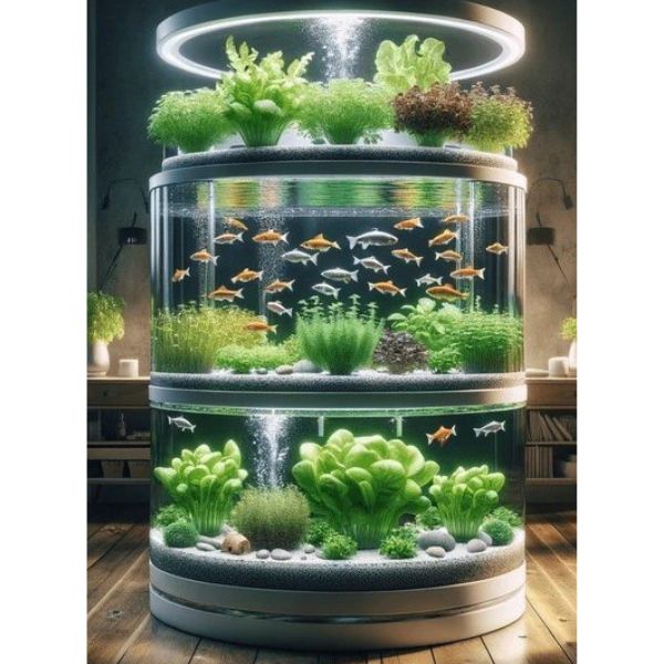 طراحی و اجرای سیستم های مدرن آکواپونیک خانگی